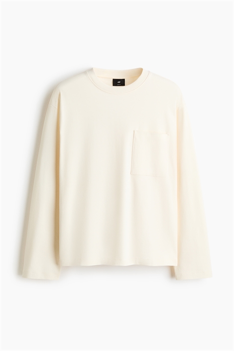 Свободный крой Топ из джерси с длинными рукавами 1298049004 - Фото 14145385