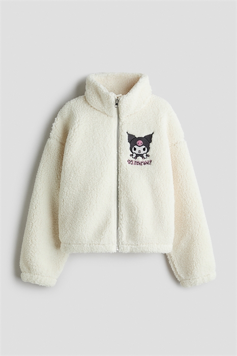 Плюшевый жакет с узором из мотивов 1310462001 - Фото 14145600