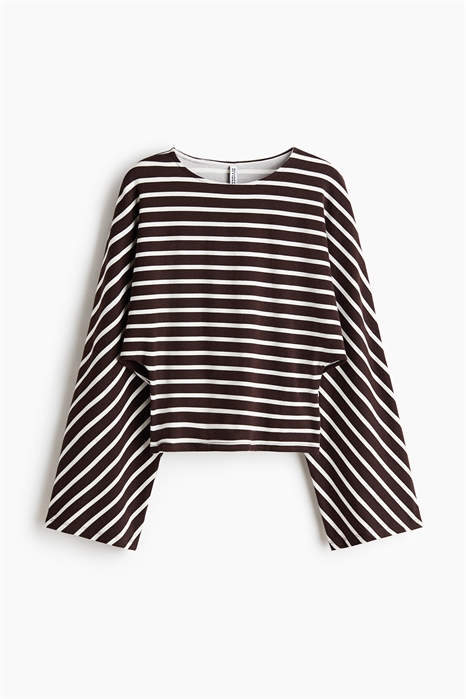 Топ из джерси с рукавами "батвинг 1314283004 - Фото 14145842