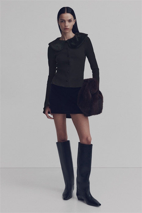 Кардиган с воротником 1315301002 - Фото 14145886