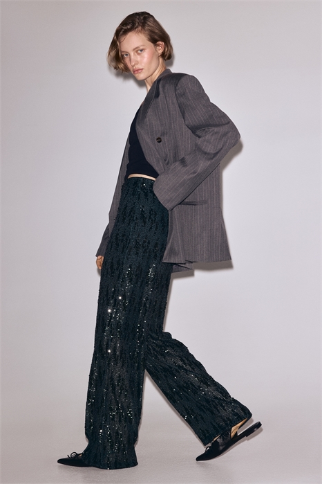 Брюки с блестками 1317733002 - Фото 14145993