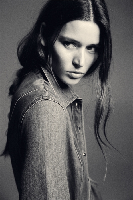 Джинсовое платье-рубашка 1323181001 - Фото 14146143