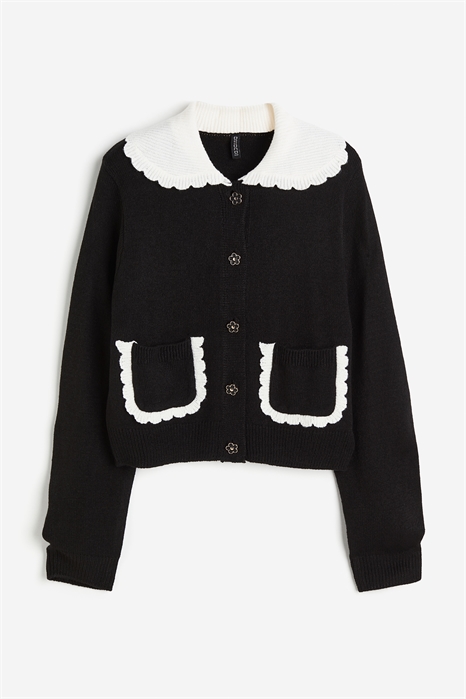 Кардиган с отложным воротником 1212578003 - Фото 14146466