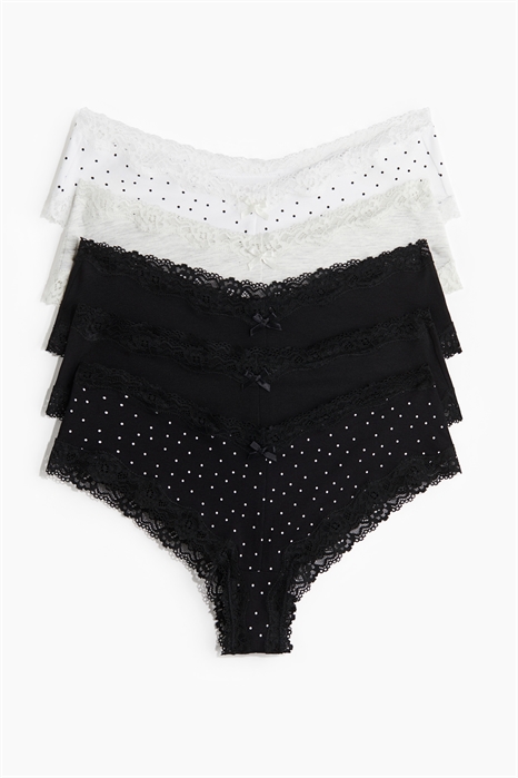 Трусы-хипстеры в упаковке из 5 штук 1207507012 - Фото 14146957