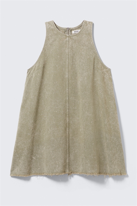 Мини-платье из хлопкового твила без рукавов 1294729003 - Фото 14148972