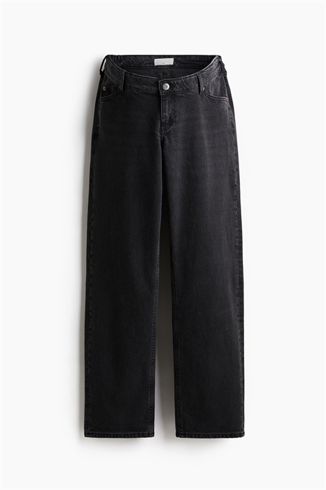 Прямые низкие джинсы MAMA Before & After 1244130007 - Фото 14149241