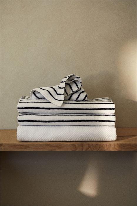 Полосатое гостевое полотенце 1177358003 - Фото 14149323