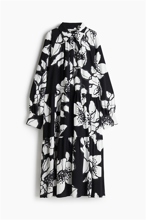 Платье-рубашка из вискозы 1263590001 - Фото 14149692