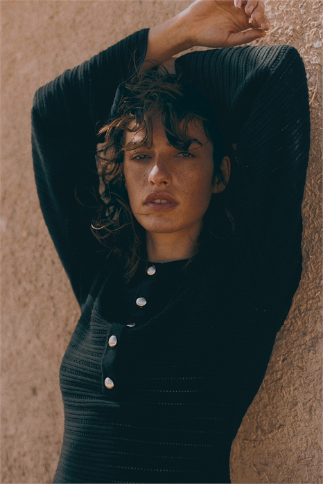 Платье из пуантельевого трикотажа 1277762002 - Фото 14150617