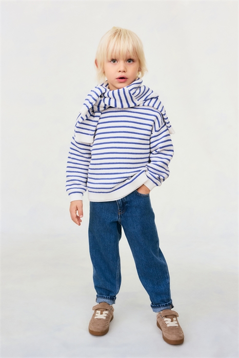 Зауженные джинсы из хлопкового бленда 1231062002 - Фото 14150832