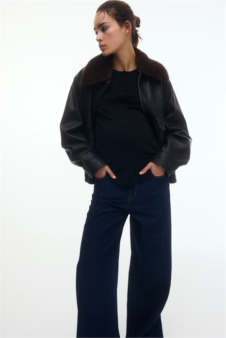 MAMA Топ из тонкого трикотажа на пуговицах спереди 1307705002 - Фото 14150913