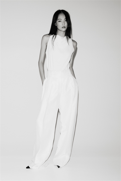 Жилетный топ с вырезом в виде коровьей шеи 1330233002 - Фото 14151022