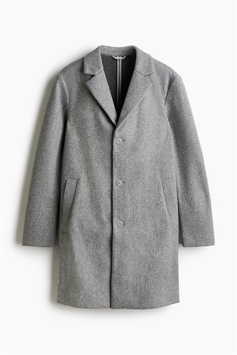 Пальто из шерстяной смеси Slim Fit 1225636005 - Фото 14151532