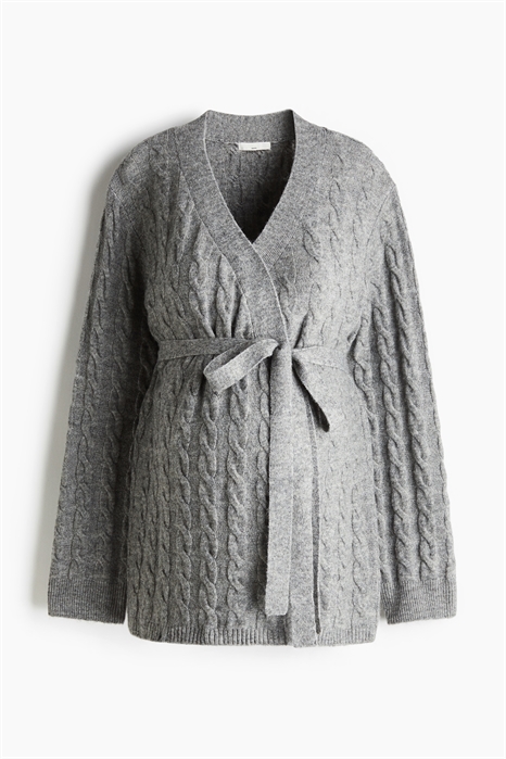 Кардиган MAMA Before & After Cable-knit 1242486001 - Фото 14151643