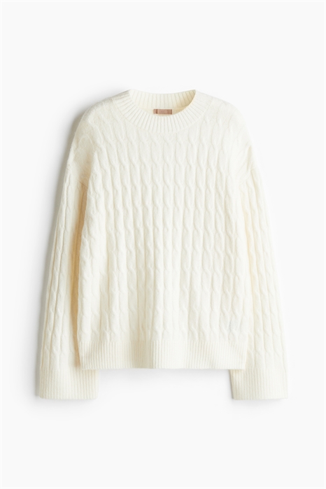 Джемпер из кабельного трикотажа 1248148004 - Фото 14152449