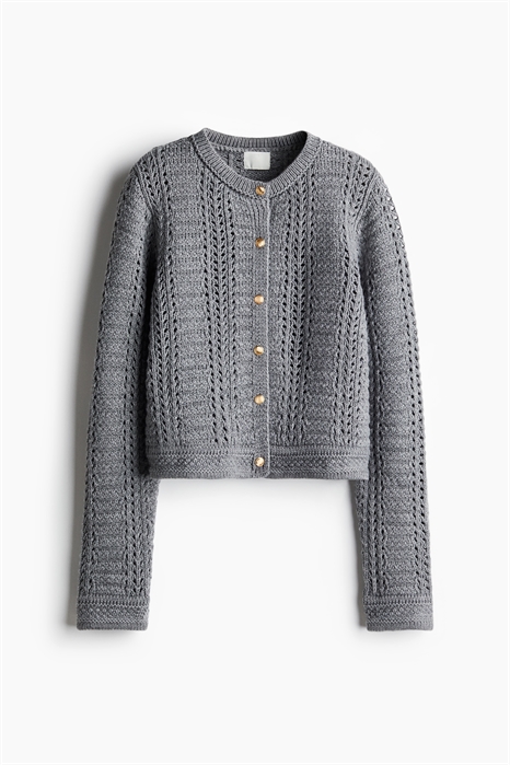 Кардиган из пуантельевой вязки 1274358002 - Фото 14152453