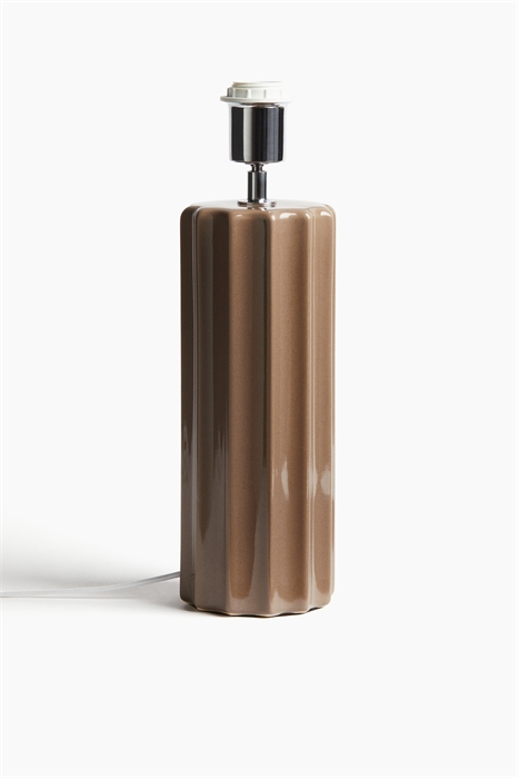 Основание для лампы из рифленой керамики артикул 1277799003