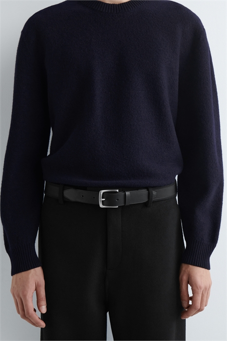 Ремень с кожаной отделкой 1321976001 - Фото 14153326