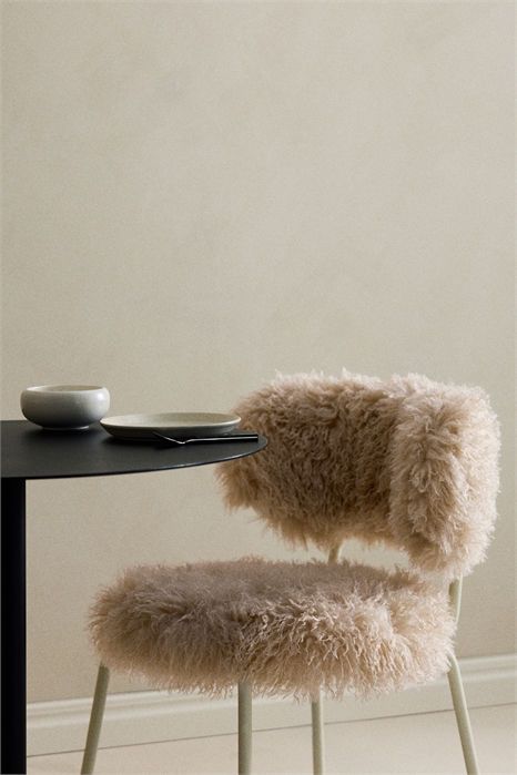 Пушистый обеденный стул 1225709003 - Фото 14153566