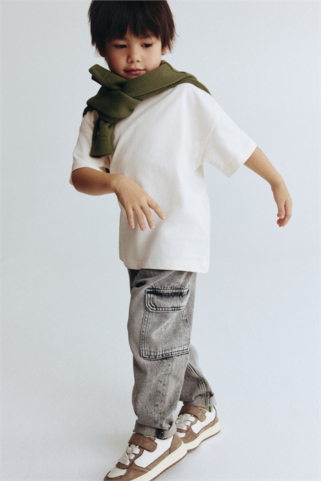 Зауженные джинсы Relaxed Tapered Fit 1244424008 - Фото 14153626