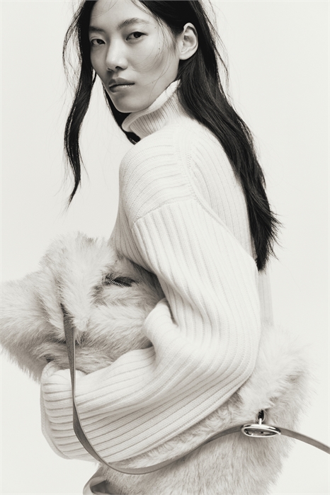 Джемпер из шерсти в рубчик 1316745003 - Фото 14154793