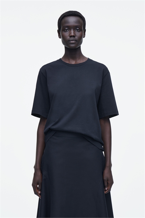 Футболка из расслабленного хлопка 1264089001 - Фото 14155092