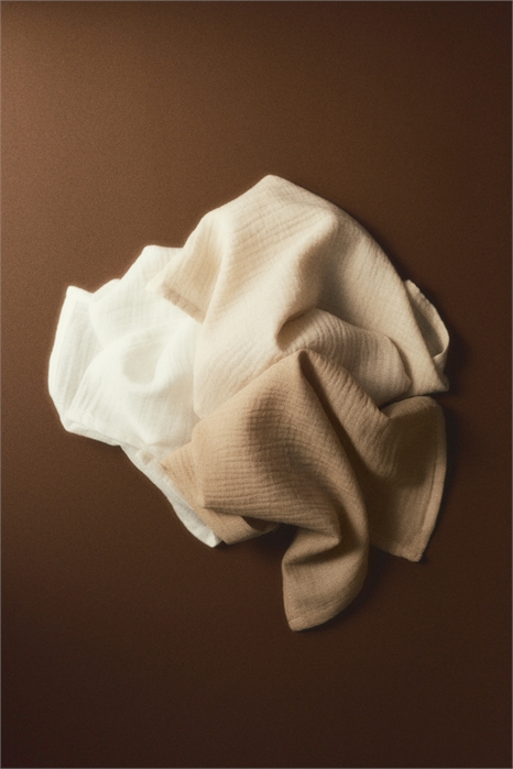 Муслиновые салфетки в упаковке из 3 штук 1091311017 - Фото 14155425