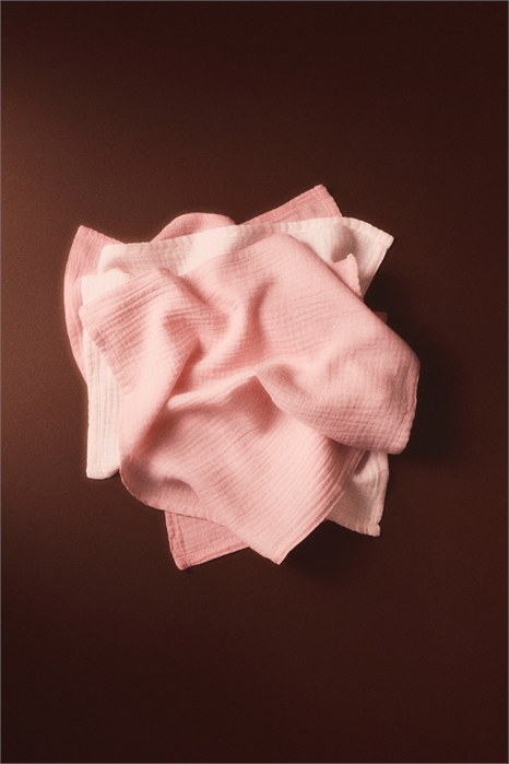 Муслиновые салфетки в упаковке из 3 штук 1091311018 - Фото 14155429