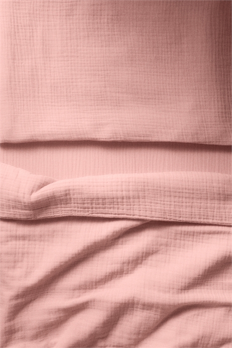 Комплект постельного белья для детской кроватки из муслина 1219010010 - Фото 14155493