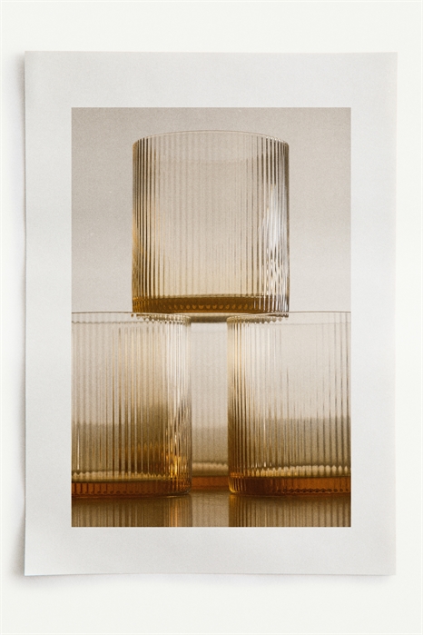 Рифленые стаканы в упаковке из 4 штук 1306225009 - Фото 14156031