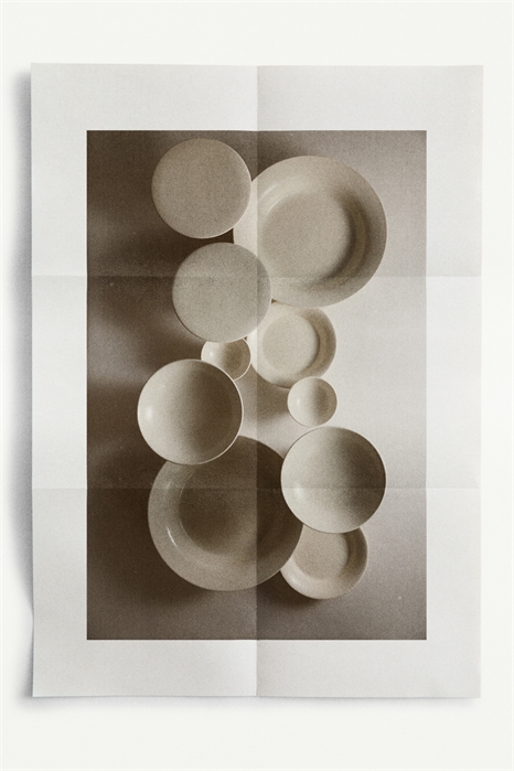 Большая сервировочная чаша с крапинками 1307634001 - Фото 14156195