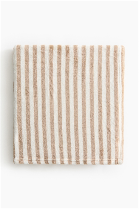 Полосатый флисовый плед 1308213001 - Фото 14156224