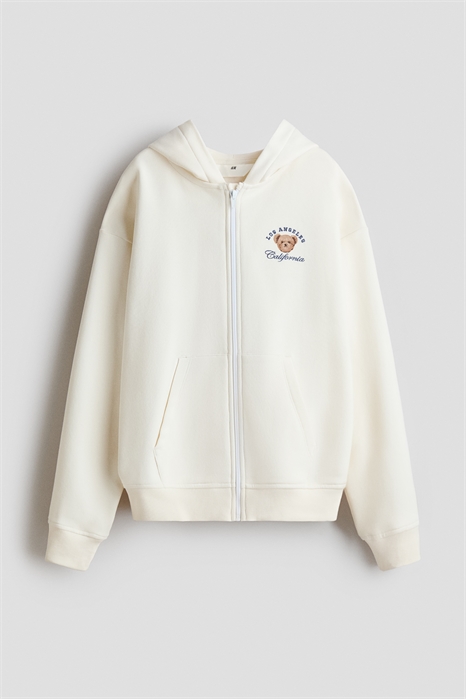 Толстовка на молнии с вышитым мотивом 1296624003 - Фото 14157504