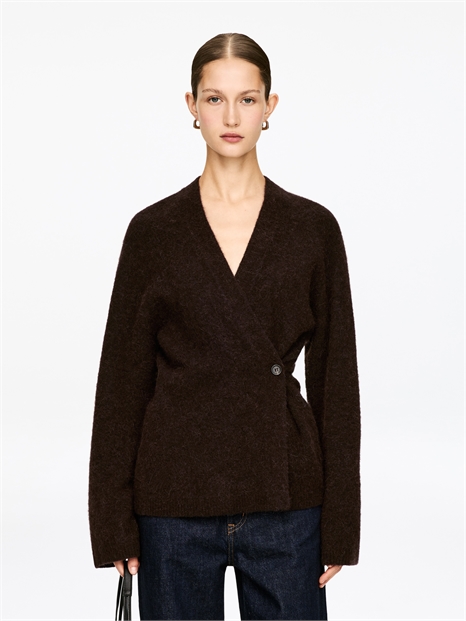 Кардиган из смеси альпаки и шерсти 1317161003 - Фото 14157584