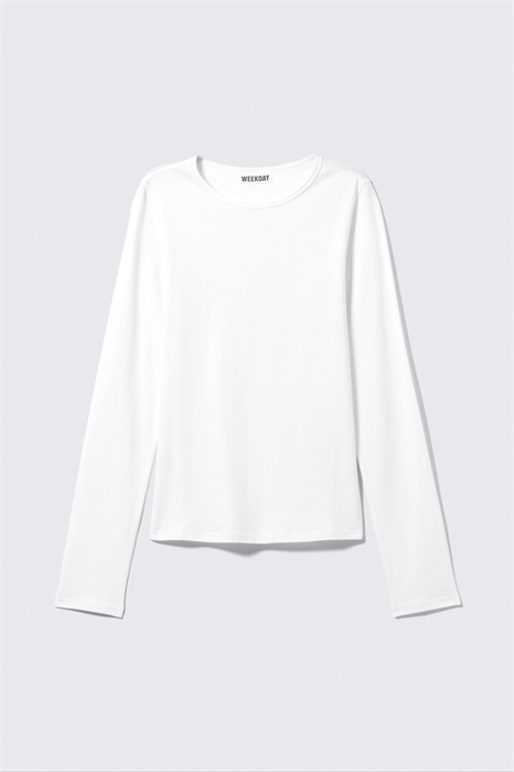 Мягкий топ из хлопкового джерси с длинными рукавами 1293699001 - Фото 14157949