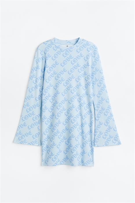 Платье из джерси с трубчатыми рукавами 1130417001 - Фото 14158793