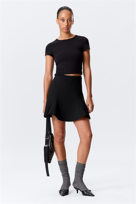 Юбка-миди со средней посадкой в форме колокола артикул 1320763001