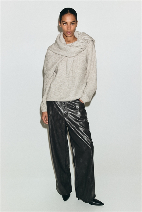 Вязаный джемпер 0983240064 - Фото 14159902