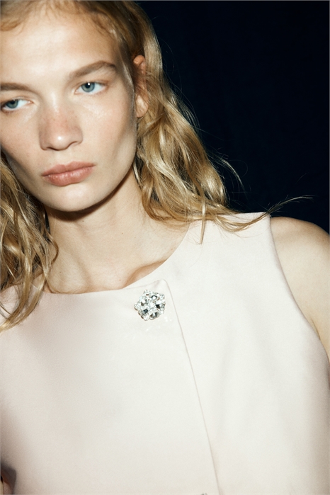 Асимметричный жилет с заворотом 1307712002 - Фото 14160915