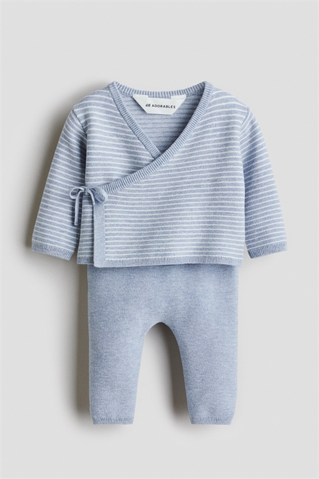 Комплект из 2 частей из тонкого трикотажа с хлопком 1311248002 - Фото 14161142