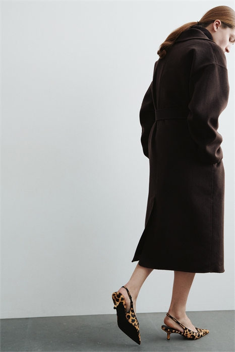 Кожаные босоножки на каблуке 1312643001 - Фото 14161259