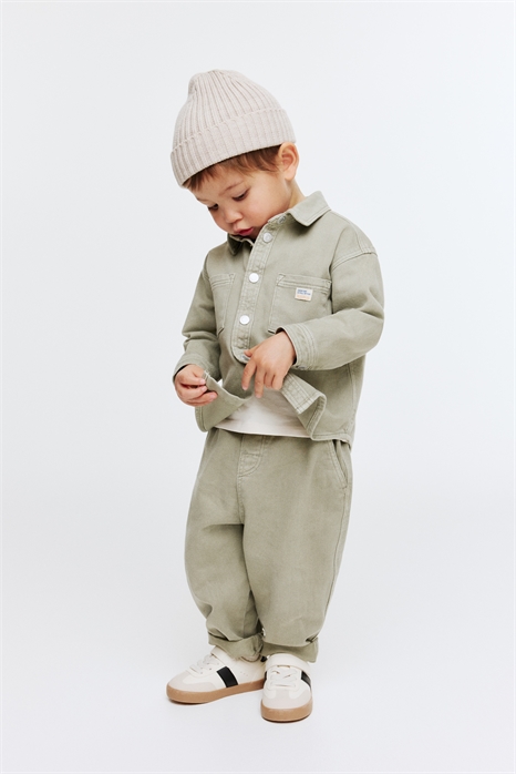 Джоггеры из хлопковой саржи 1316626002 - Фото 14161705