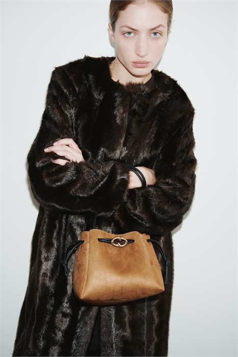 Сумка на плечо с декоративной лентой 1318948003 - Фото 14161891