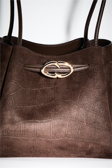 Сумка на плечо с декоративной лентой 1318948004 - Фото 14161899