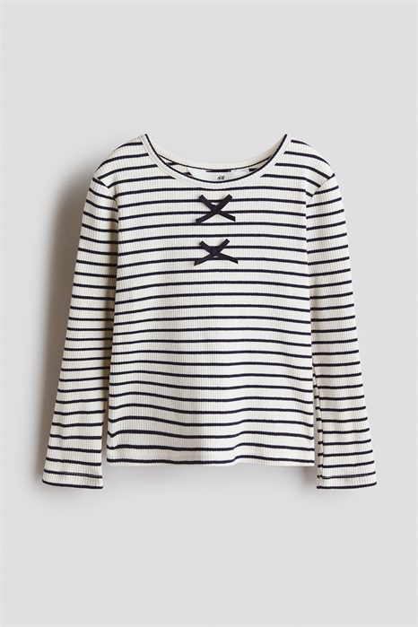 Топ из ребристого хлопка артикул 1322980003