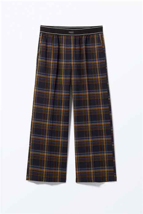 Свободные эластичные костюмные брюки 1264298003 - Фото 14163147