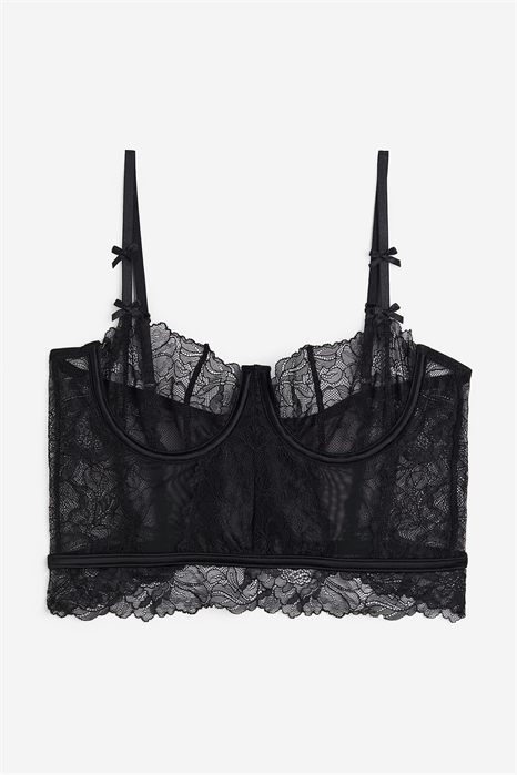 Кружевное бюстье без подкладки 1199280001 - Фото 14165054