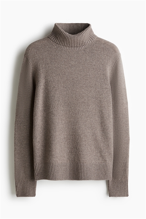 Шерстяной джемпер с вырезом поло Regular Fit 1235309002 - Фото 14165117