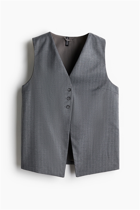 Длинный жилет из костюмной ткани 1268198001 - Фото 14165712