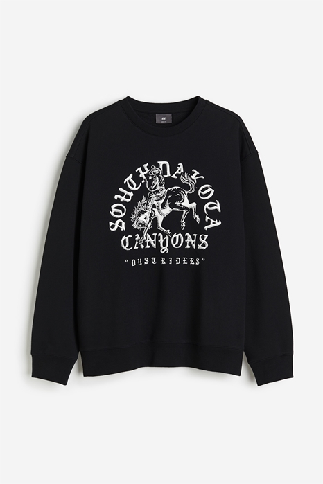 Свободная толстовка с принтом 0981416040 - Фото 14165932